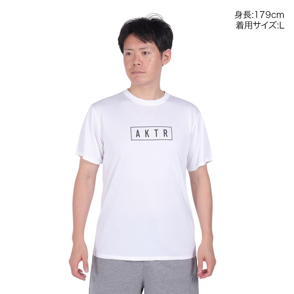 新品 AKTR アクター ウェア バスケウェア 半袖Tシャツ バックプリント L Amazon.co.jp: アクター（AKTR） バスケットボールウェア B ALS 半袖T